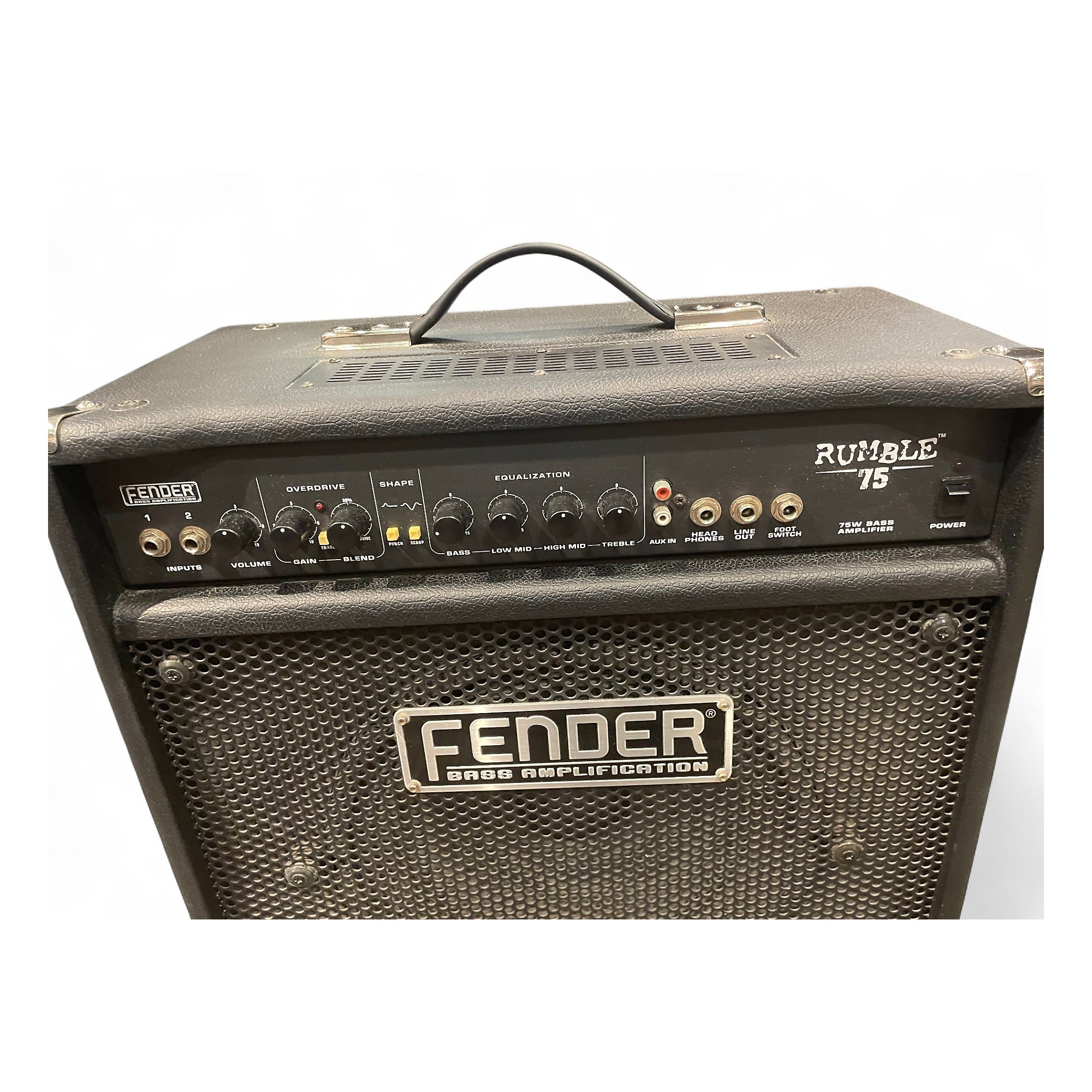 最終値下げ　フェンダー　ランブル75 Restock Fender Rumble 75 75W 1x12 Bass Combo Amp Black