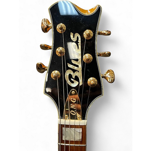 Used O.n.g. Albert Collins Signature Natural Hollow Body Electric Guitar