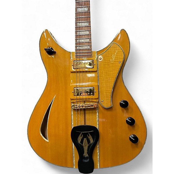 Used O.n.g. Albert Collins Signature Natural Hollow Body Electric Guitar
