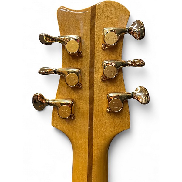 Used O.n.g. Albert Collins Signature Natural Hollow Body Electric Guitar