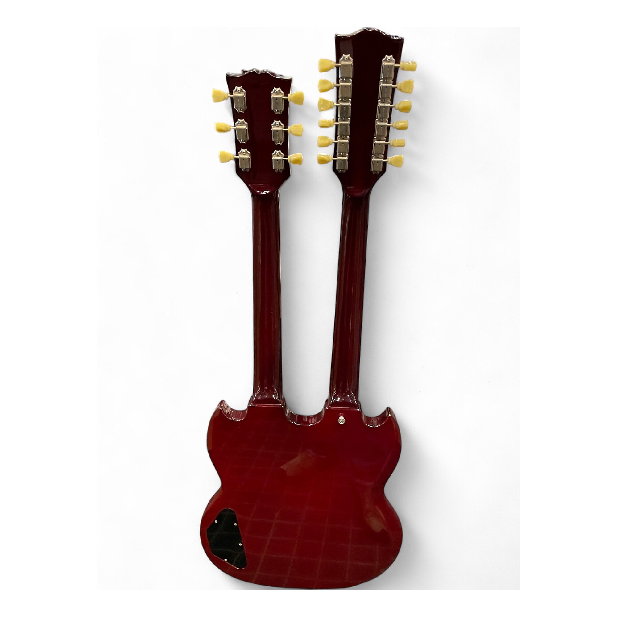 ギター SG Burny Vintage 1990s Burny DOUBLE NECK SG Cherry Solid Body