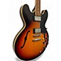 Used Gibson ES335 Satin VINTAGE BURST Hollow Body Electric Guitar