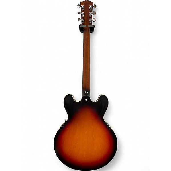 Used Gibson ES335 Satin VINTAGE BURST Hollow Body Electric Guitar