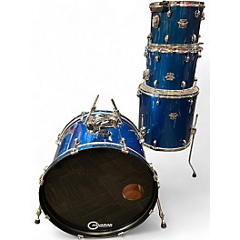 Used Premier 4 Piece CABRIA Blue Drum Kit