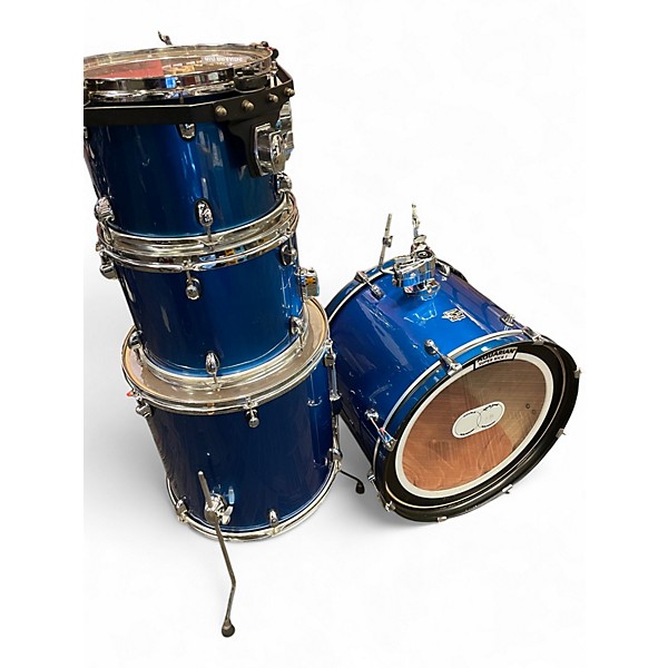 Used Premier 4 Piece CABRIA Blue Drum Kit