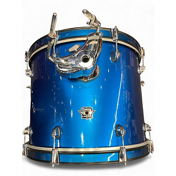 Used Premier 4 Piece CABRIA Blue Drum Kit
