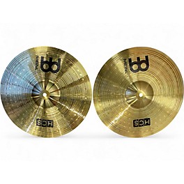 Used MEINL 14in HCS Hi Hat Pair Cymbal