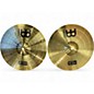 Used MEINL 14in HCS Hi Hat Pair Cymbal thumbnail