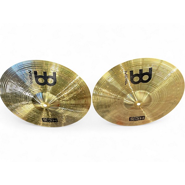 Used MEINL 14in HCS Hi Hat Pair Cymbal