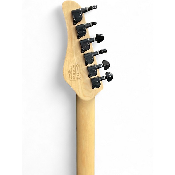 Used Schecter Guitar Research Sun Valley Super Shredder FR Lambo Orange Solid Body Electric Guitar