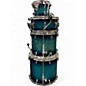 Used TAMA 7 Piece Superstar Classic Maple Blue Burst Drum Kit
