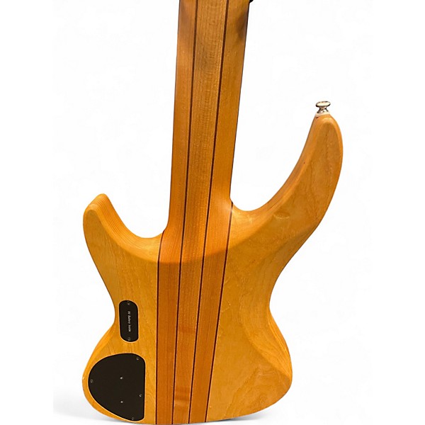 Used DeArmond Pilot DLX V Natural Electric Bass Guitar