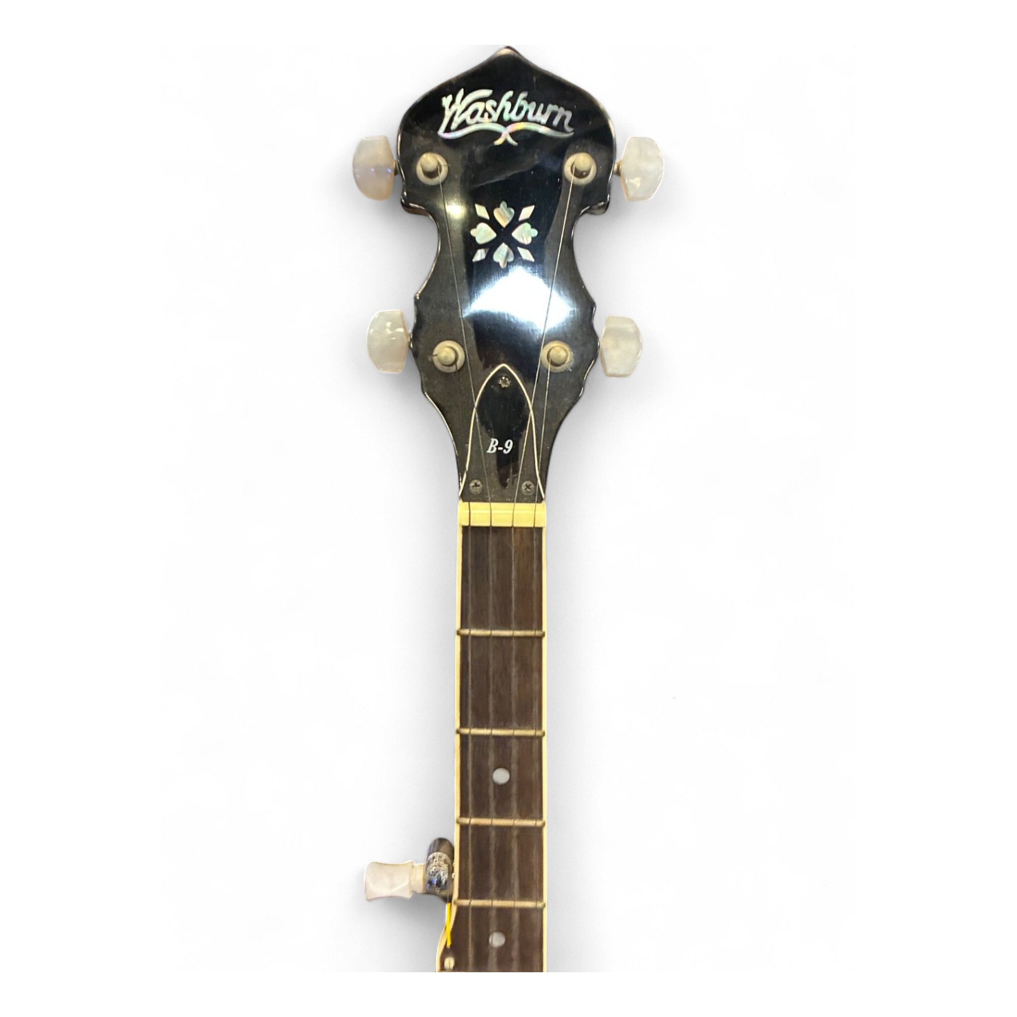Used Washburn B9 5 String Chrome Banjo Chrome | Guitar Center