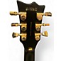 Used ESP LTD EC1000 Deluxe Ebony Solid Body Electric Guitar