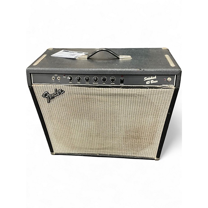 Vintage 1984 Fender Sidekick 65' Bass Bass Combo Amp | Guitar Center