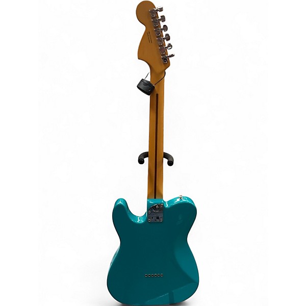 Used 2023 Fender American Professional II Telecaster Deluxe Miami Blue Solid Body Electric Guitar