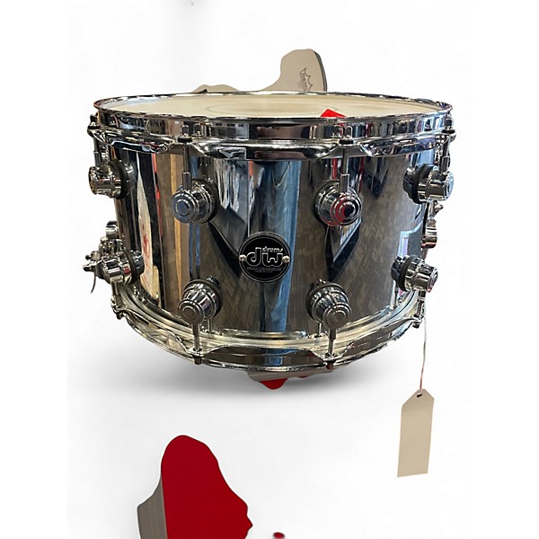 Used DW 8X14 Performance Series Steel Snare Chrome Drum