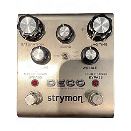 Used Strymon Deco Tape Saturation and Doubletracker Delay Effect Pedal