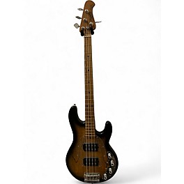 Used Sterling by Music Man Ray34HH Spalted Maple Electric Bass Guitar