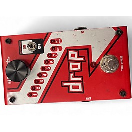 Used DigiTech The Drop Polyphonic Drop Tune Pitch-Shifter Effect Pedal