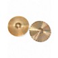 Used 1980s Paiste 14in SOUND EDGE 505 HI HAT PAIR Cymbal thumbnail