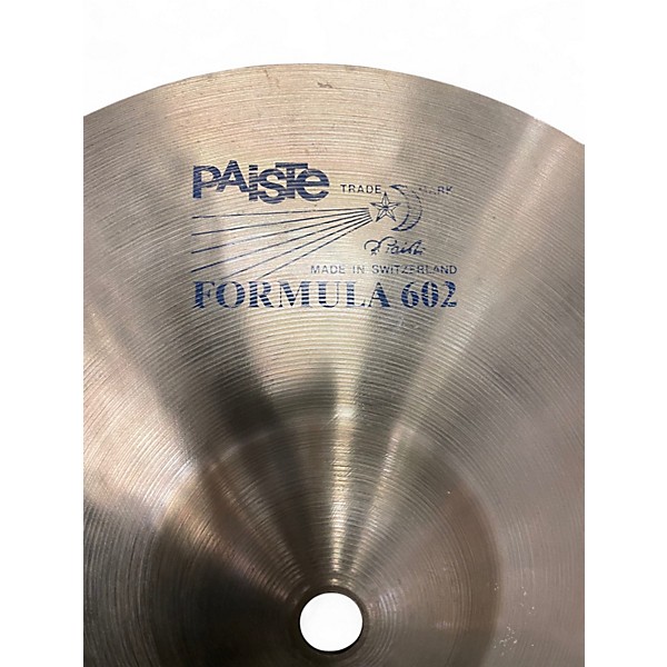 Used 1980s Paiste 10in FORMULA 602 BELL Cymbal
