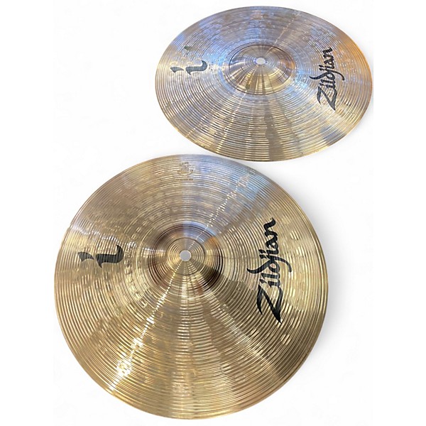 Used Zildjian 14in I SERIES HI HAT PAIR Cymbal