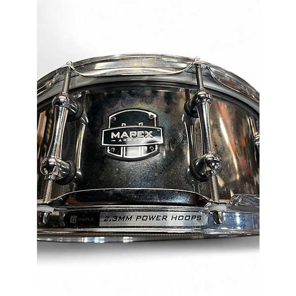 Used Mapex 14in TOMAHAWK Black Chrome Drum