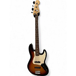Used Fender Standard Jazz Bass Brown Sunburst Electric Bass Guitar