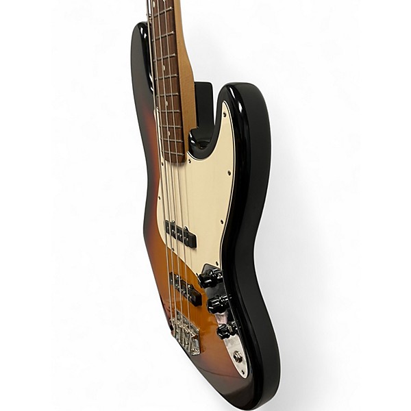 Used Fender Standard Jazz Bass Brown Sunburst Electric Bass Guitar
