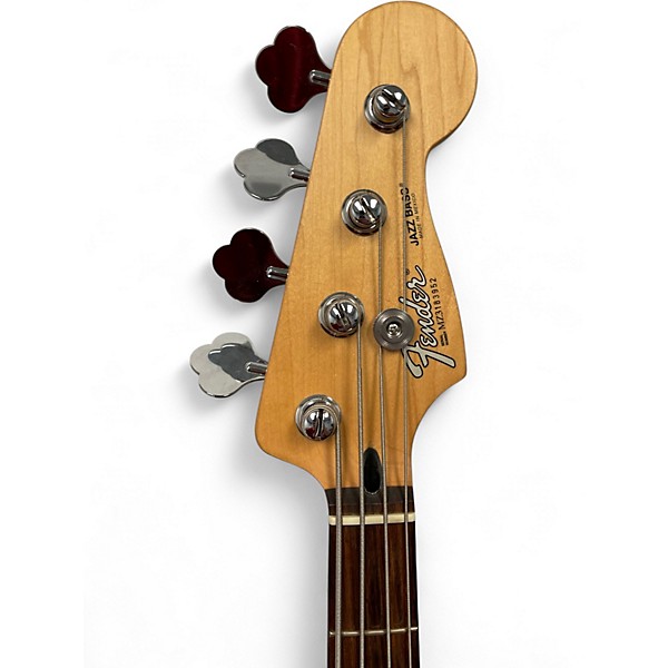 Used Fender Standard Jazz Bass Brown Sunburst Electric Bass Guitar