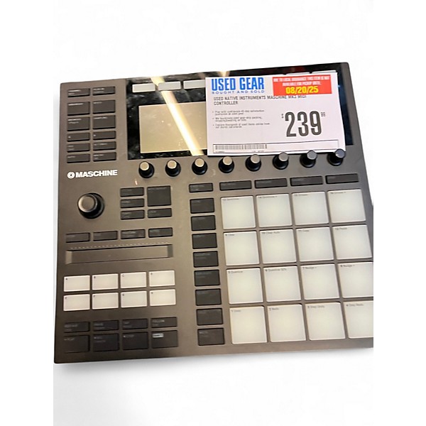 Used Native Instruments Maschine MK3 MIDI Controller