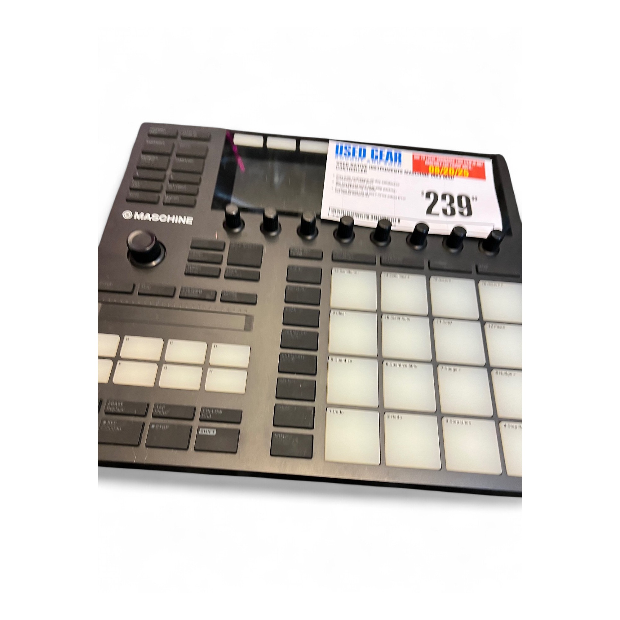【中古・美品】Native Instruments MASCHINE MK3 Native Instruments Maschine MK3 USB Audio+MIDI Interface