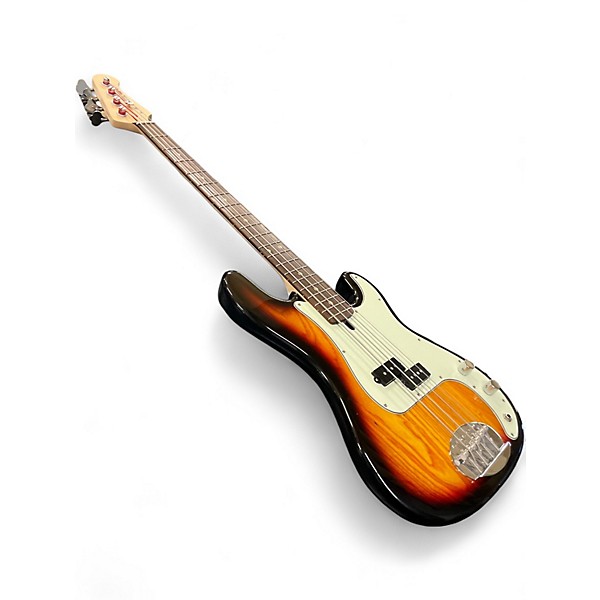 Used Lakland Skyline 44-64 Standard  3 Tone Sunburst Electric Bass Guitar