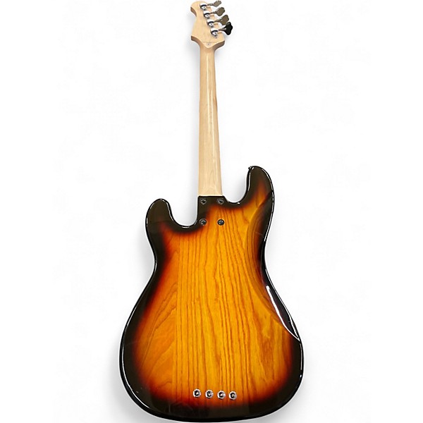 Used Lakland Skyline 44-64 Standard  3 Tone Sunburst Electric Bass Guitar