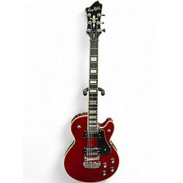 Used Hagstrom swede red Solid Body Electric Guitar