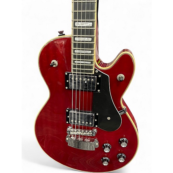 Used Hagstrom swede red Solid Body Electric Guitar