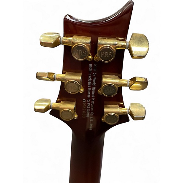 Used 2010s PRS Mikael Akerfeldt Signature SE Dark Cherry Burst Solid Body Electric Guitar