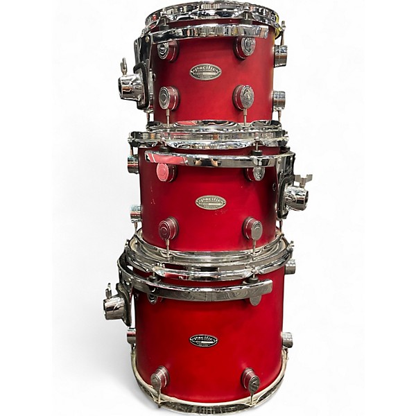 Used Pdp 4 Piece F-SERIES  RED Drum Kit