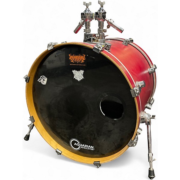 Used Pdp 4 Piece F-SERIES  RED Drum Kit
