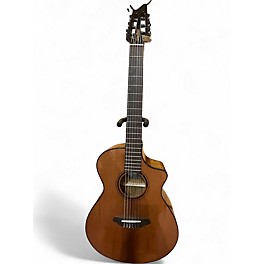 Used Breedlove Pursuit Nylon Natural Classical Acoustic Electric Guitar