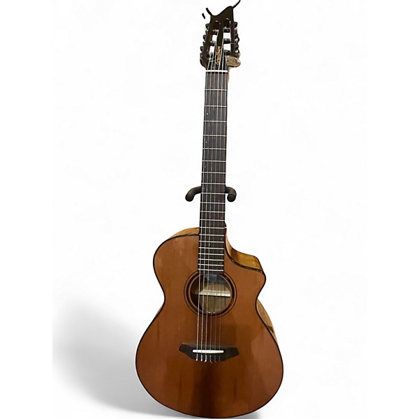 Used Breedlove Pursuit Nylon Natural Classical Acoustic Electric Guitar