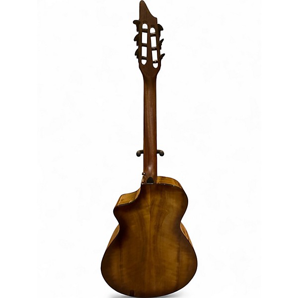 Used Breedlove Pursuit Nylon Natural Classical Acoustic Electric Guitar