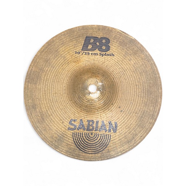 Used SABIAN 10in B8 Splash Cymbal