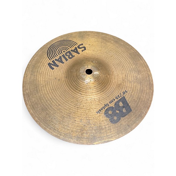 Used SABIAN 10in B8 Splash Cymbal
