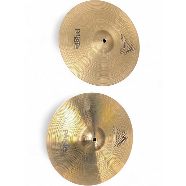 Used Paiste 13in 802 Hi Hat Pair Cymbal