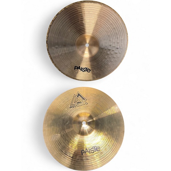 Used Paiste 13in 802 Hi Hat Pair Cymbal