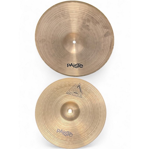 Used Paiste 13in 802 Hi Hat Pair Cymbal