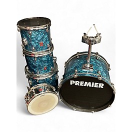 Used Premier 5 Piece Royale APK Granite Blue Drum Kit