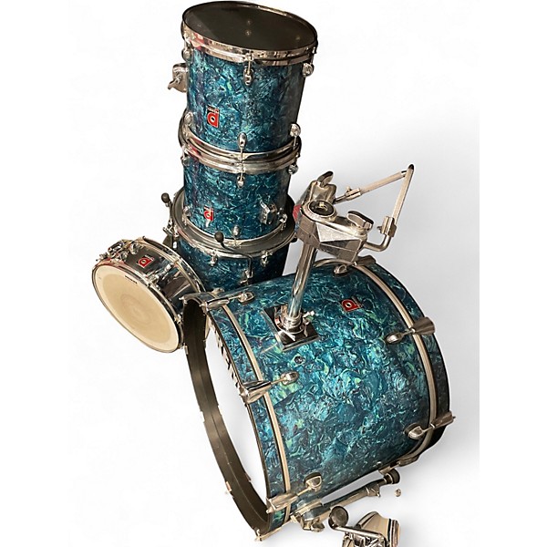 Used Premier 5 Piece Royale APK Granite Blue Drum Kit